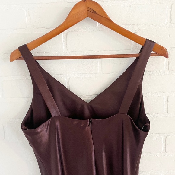 Xscape Brown midi Dress - Picture 11 of 14